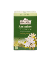 Ahmad Tea - Ceai verde - Pliculețe de ceai ambalate individual, cu aromă sigilată, conținând 2 g de ceai per porție - 20 de pliculețe de ceai cu bandă
