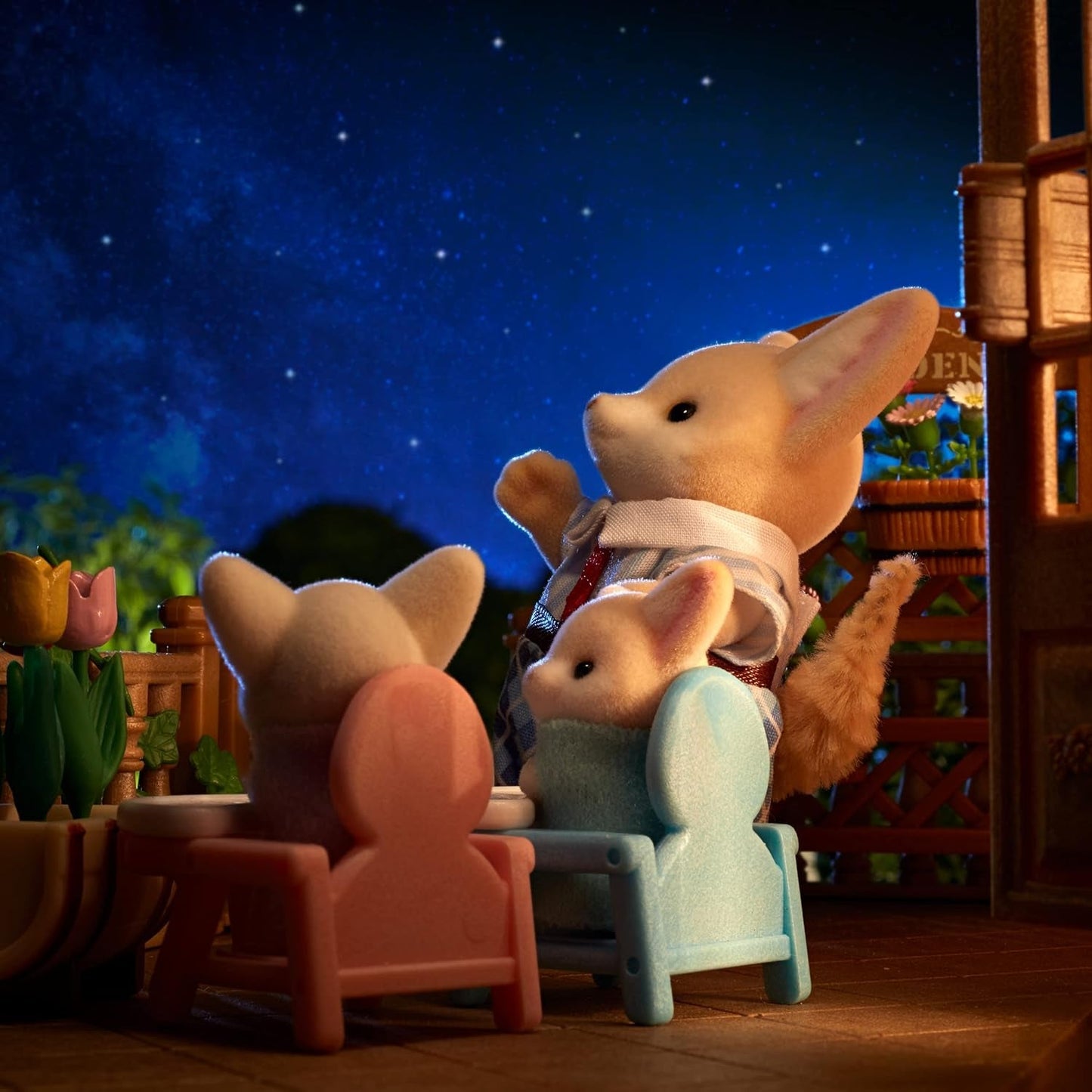 Sylvanian Families L5696 Familia Desert Fox Papusi Naty Shop