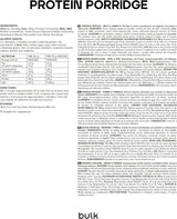 Fulgi de ovăz proteici completi, fulgi de ovăz cu conținut ridicat de proteine, zer, conținut ridicat de fibre, terci proteic, măr-scorțișoară, 2,5 kg