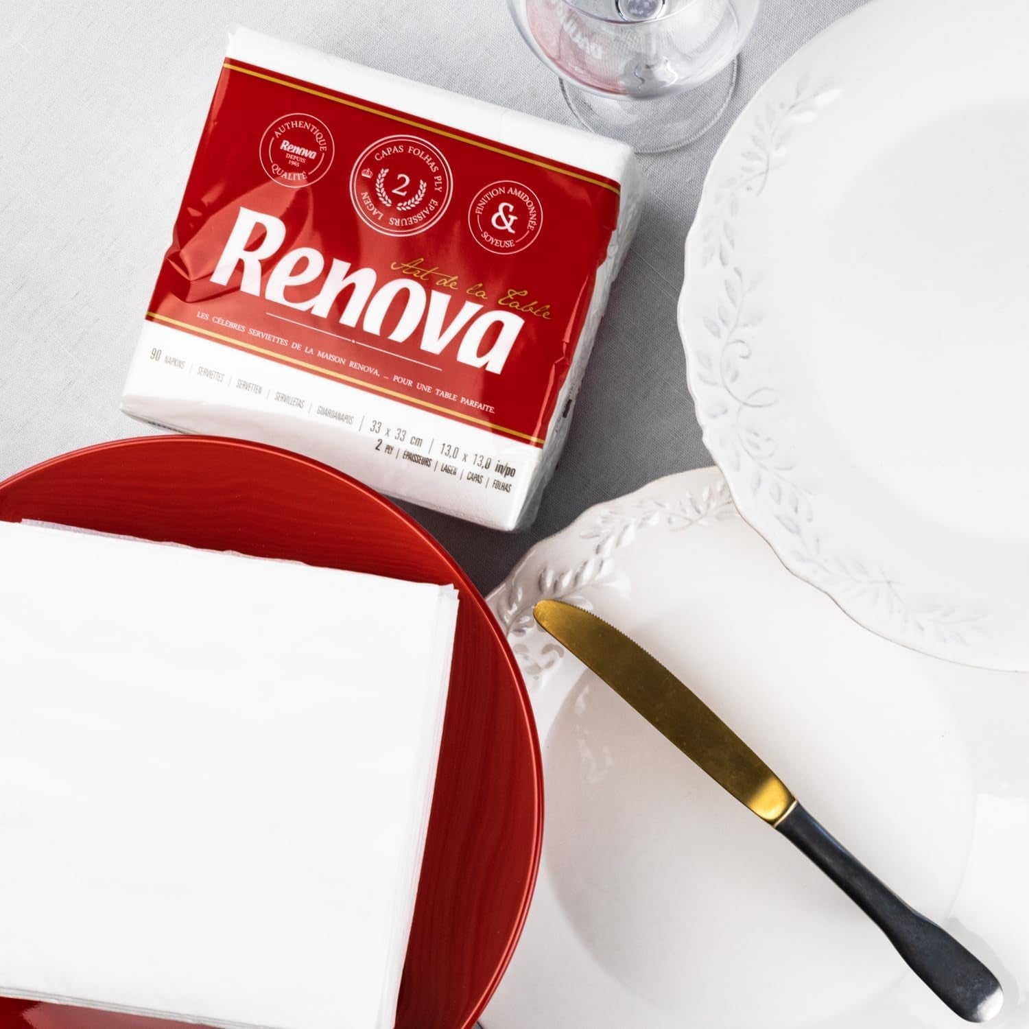 Șervețele Renova - 3 pachete a 540 de bucăți