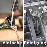Bosch Stabmixer Ergomaster Serie 6 MSM6M673, 10 Jahre Motorgarantie, Edelstahl-Klingen, Verschleißfreie Keramik-Kupplung, Luftkühlung, Zerkleinerer, Kartoffelstampfer, Schneebesen, 1000 W Bucatarie Naty Shop