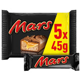 Baton de ciocolată, caramel, ciocolată, 1 pachet de 5 batoane (1 x 225 g) (pachet de 4)