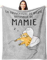 Pătură de flanel Juratar pentru tata - cadou pentru ziua de naștere, ziua tatălui și Crăciun - 152 X 130 cm Paturi si Cuverturi Besuche den Juratar-Store Mamie