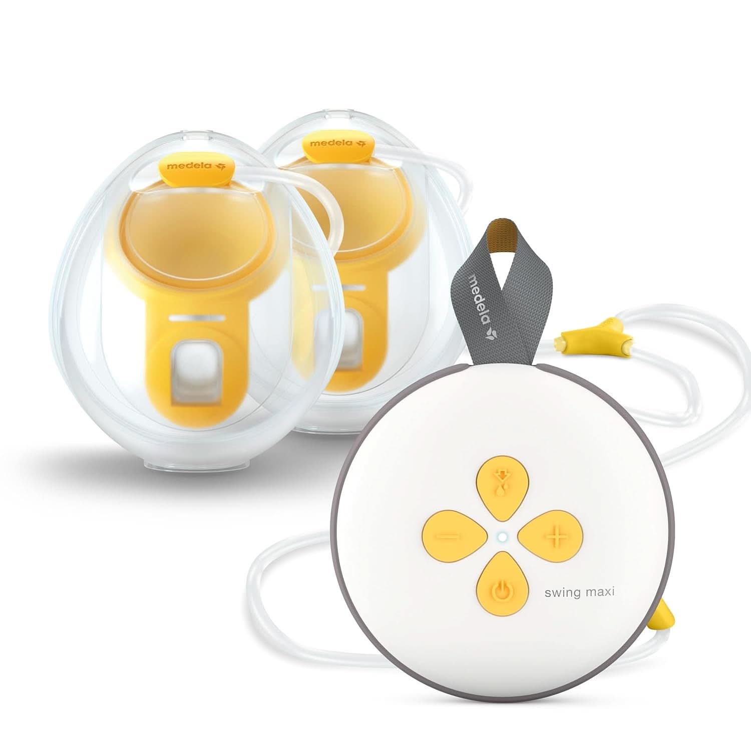 Pompa electrică dublă Medela Swing Maxi - reîncărcabilă prin USB Accesorii Hrana si Alaptare Bebe Naty Shop Swing Maxi Hands-Free