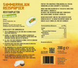 Hârtie de orez Wan Kwai Summer Roll 200g – Necesită înmuiere ușoară, perfectă pentru rulouri crocante de primăvară, rulouri proaspete de vară sau găluște la abur