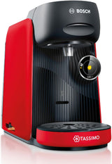 Espressor cu capsule Bosch Tassimo finesse TAS162E, 70 de băuturi, cafea mai intensă prin simpla apăsare a unui buton, oprire automată, sustenabil, dozare perfectă, 1400 W, negru/negru