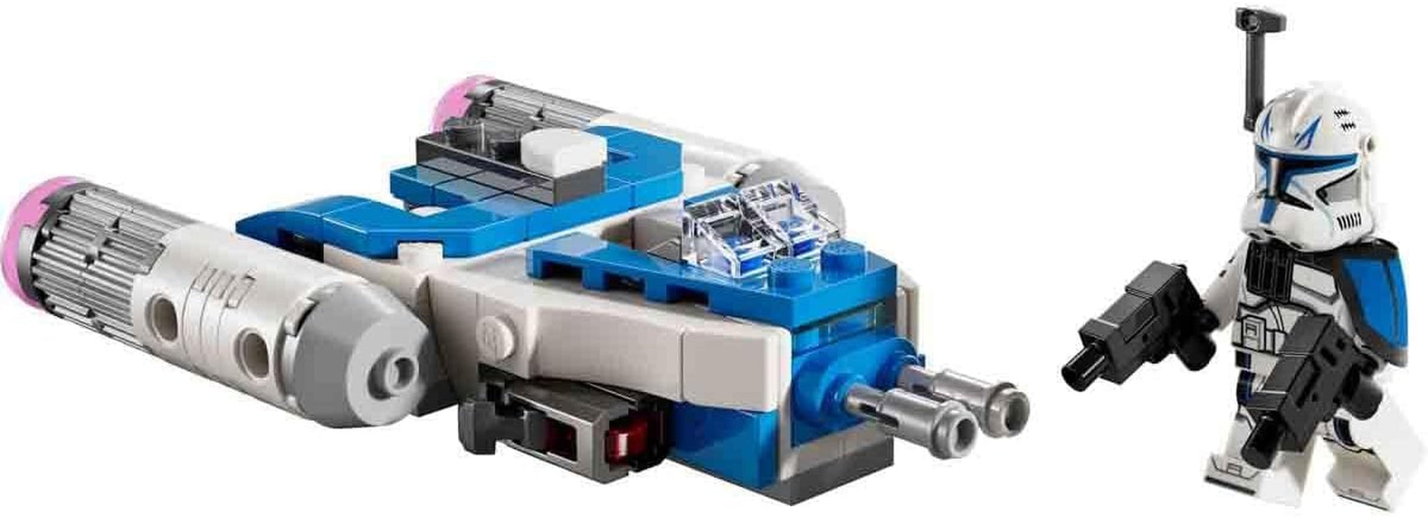 LEGO Star Wars Căpitanul Rex Y-Wing Microfighter, cărămizi construibile pentru nave stelare de colecționat, idee de cadou pentru băieți și fete cu vârsta de 6+ 75391 Seturi de constructie Besuche den LEGO-Store