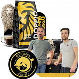Doppio Crema & Aroma 1KG | Boabe de cafea 80% Arabica și 20% Robusta | cu note de cacao, nuci și caramel | Prăjire proaspătă și medie, aciditate scăzută | pentru espresso | Blue Orca Coffee