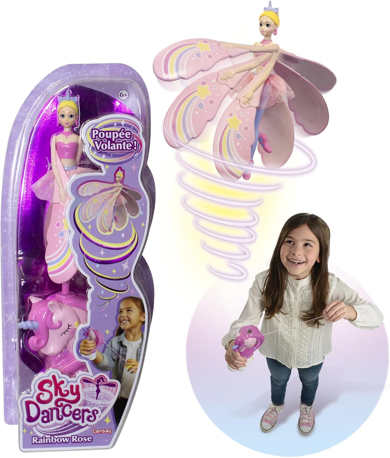 Sky Dancers – Lansay – Păpușă Zburătoare – 6 ani