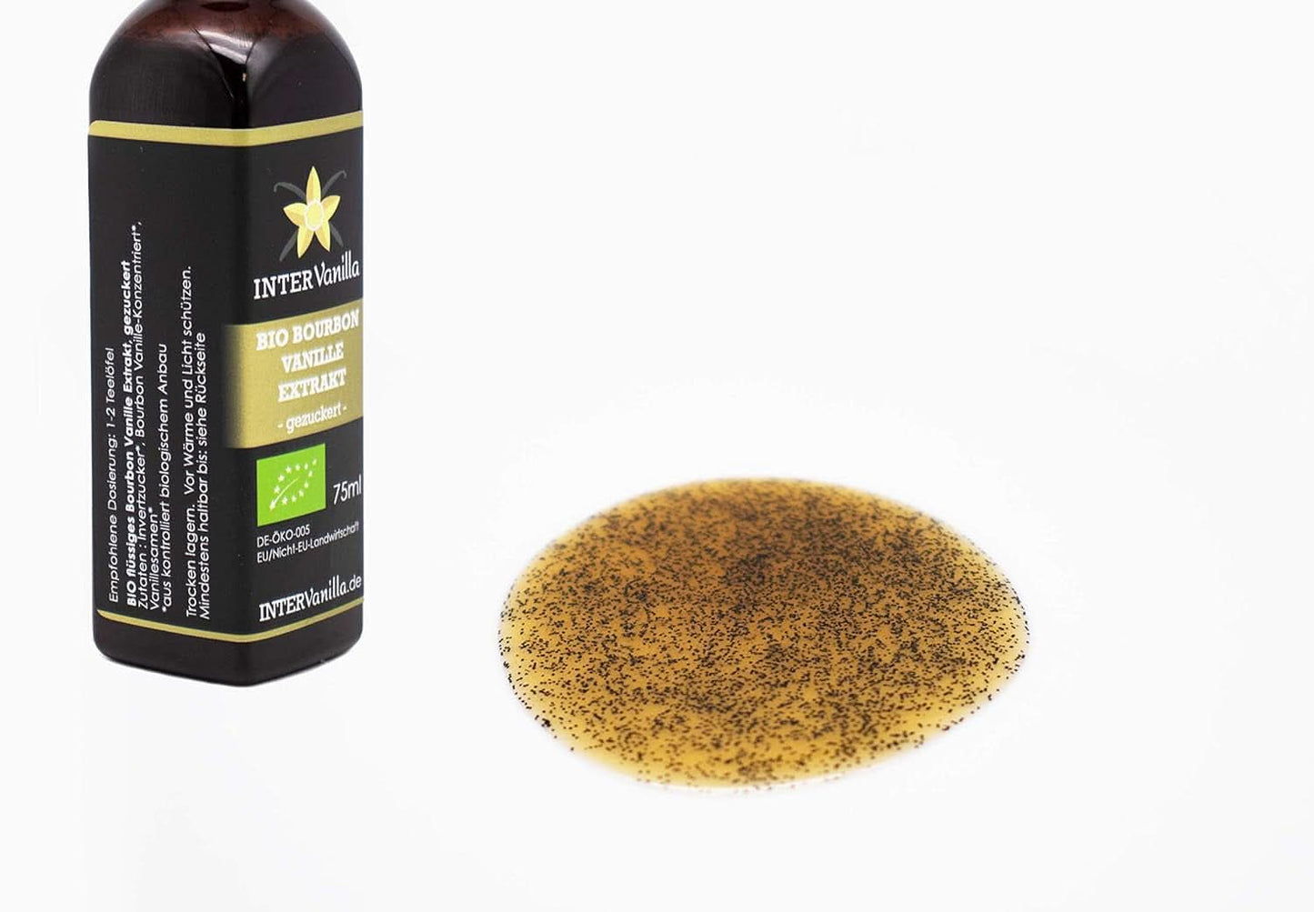 Intervanilla BIO Extract de vanilie Bourbon, 75 ml Arome Naty Shop
