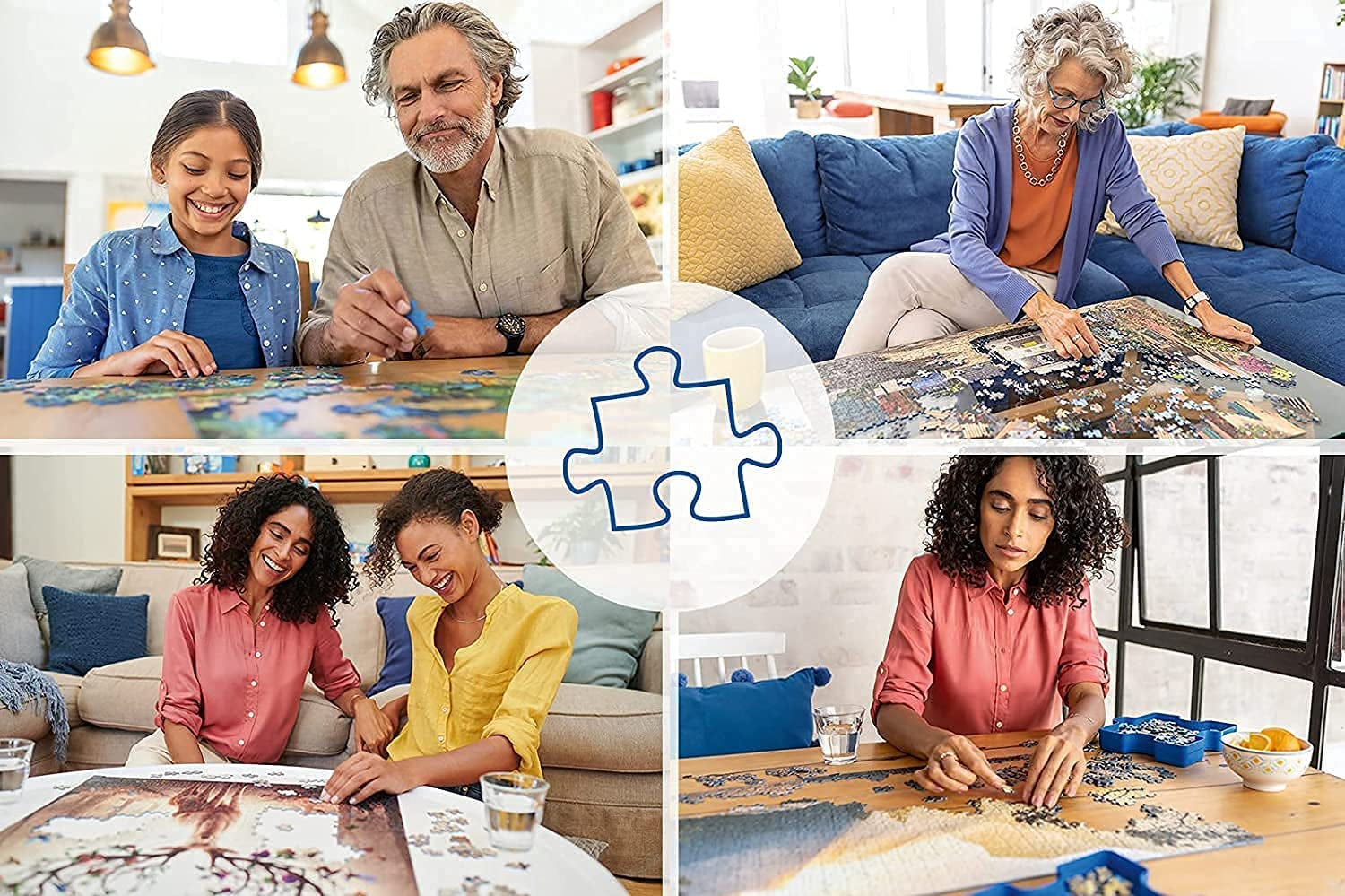 Ravensburger Puzzle pentru copii - 13257 Animale din jurul lumii - Puzzle Harta lumii pentru copii de la 9 ani, cu 300 de piese în format Xxl Puzzle Naty Shop