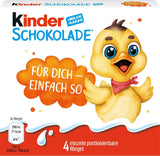 Kinder Chocolate (20 x 50g) – Cadou de Ziua Îndrăgostiților pentru el și ea, dulciuri pentru Carnaval și Mardi Gras – Batoane de ciocolată din ciocolată cu lapte umplută – 20 de pachete a câte 4 batoane individuale fiecare