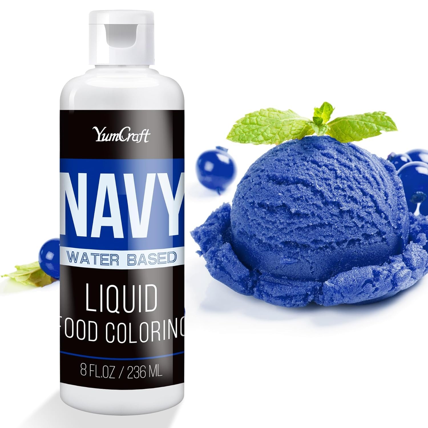 Colorant alimentar - Colorant alimentar lichid foarte concentrat pentru prăjituri, copt, ouă de Paște, băuturi - Colorant alimentar fără zahăr pentru fondant, glazură, slime, decorarea torturilor (Red Velvet, 236ml)