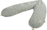 Julius Zöllner Pernă organică pentru alăptare 190 cm, umplutură 42 litri microperle Eps, fabricat în Germania Accesorii Hrana si Alaptare Bebe Naty Shop Wildflower
