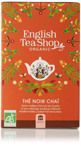 ETS - Ceai negru Chai, Naturland BIO, 20 pliculețe de ceai (pachet cu 2)