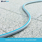 Furtun de grădină CELLFAST, furtun de apă cu 3 straturi pentru grădină, armare durabilă cu fire, furtun flexibil pentru irigații, rezistent la UV, anti-alge, 3,4 inch, lungime 20 metri