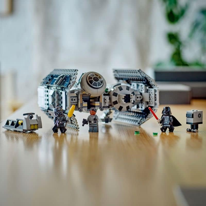 LEGO Star Wars TIE Bomber Model Kit cu Darth Vader Minifigure cu Lightsaber și Gonk Droid, jucărie construibilă cu Starfighter ca un cadou 75347 Seturi de constructie Besuche den LEGO-Store