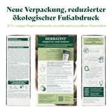 Gel pentru vopsirea permanentă a părului 6N blond închis - 170 ml I Fără amoniac, acoperire 100% a părului gri I Testat pe piele sensibilă, cu 8 extracte de plante Vopsea pentru par Naty Shop