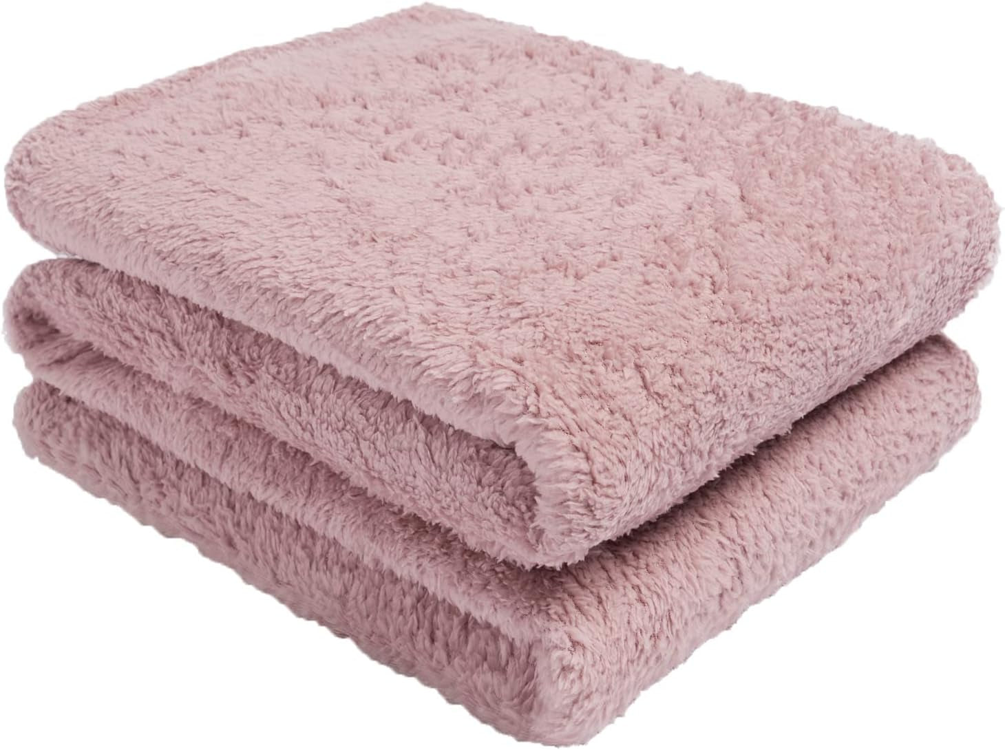 Brentford's Teddy Fleece Blanket, Pătură mare pentru pat, plușată, super moale, caldă, pentru canapea, pat, cuvertură de pat, negru - 150 X 200 Cm Paturi si Cuverturi Besuche den Brentfords-Store Eritem roz 200 X 240 Cm