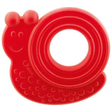 Inel de dentiție Chicco ECO+ Broască, Inel de dentiție pentru nou-născuți cu țepi, Fabricat din bioplastic moale, Jucărie de dentiție pentru nou-născuți și copii de la 3 la 18 luni