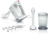 Bosch Hausgeräte MFQ3540 Handrührer, Grau, Weiß, 7,7 Cm L X 20,1 Cm W X 14,1 Cm H Bucatarie Naty Shop