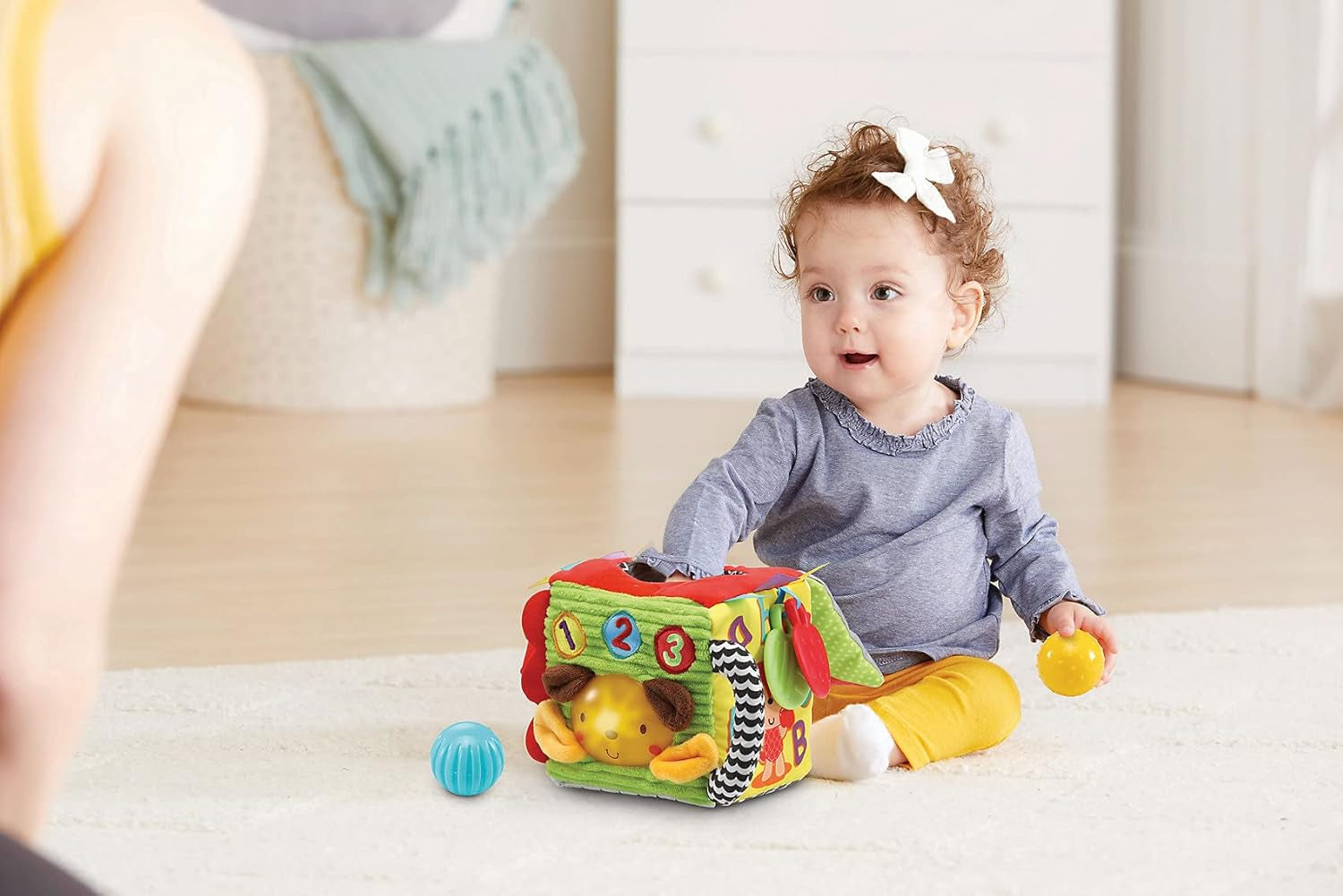 Vtech 80-528204 1-2-3 cub cuddly jucărie pentru copii Jucarii Bebe Naty Shop