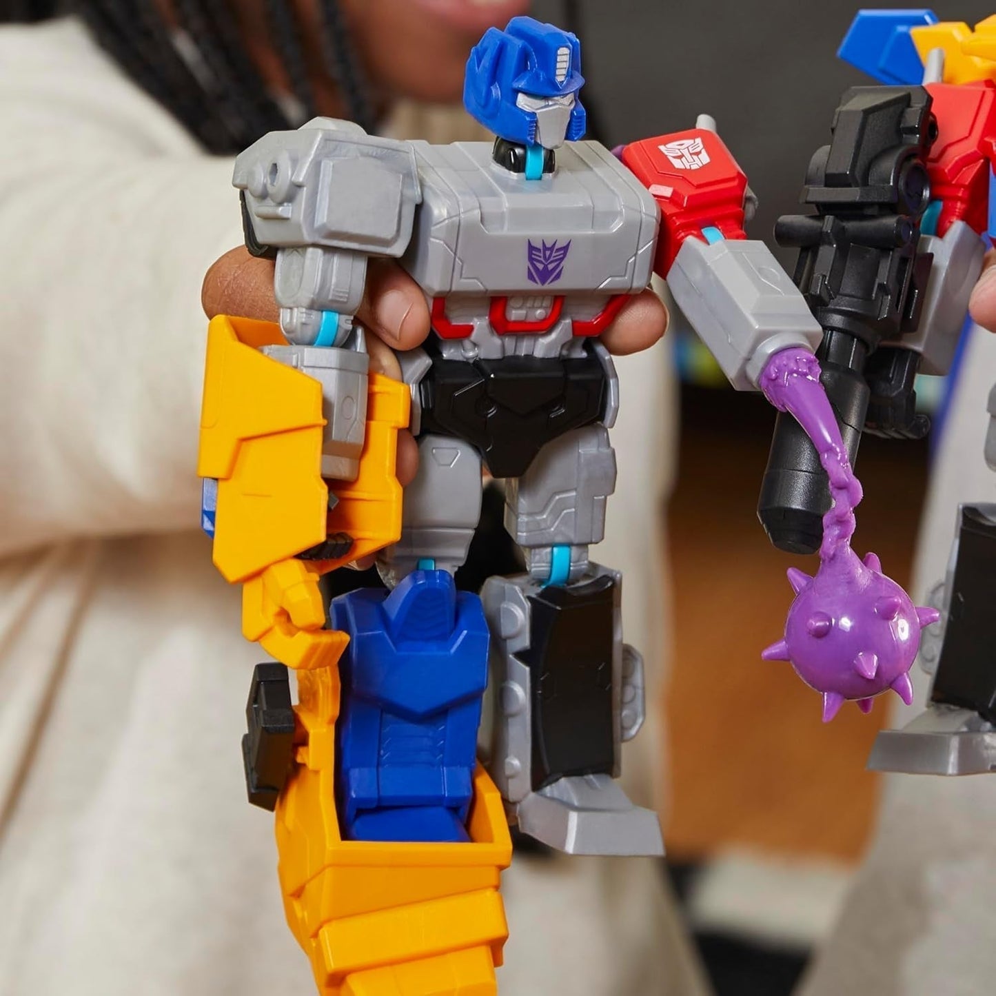 Transformers Mixmashers Optimus Prime Personalizabil Deluxe Action Figure & Accesorii Action figures Naty Shop
