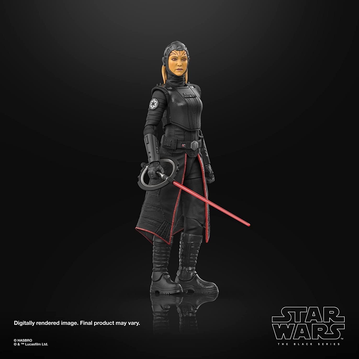 Star Wars Seria Neagră Inchizitor - Sora a patra, Aprox. 15 cm înălțime Figura de acțiune Obi-Wan Kenobi Action figures Naty Shop