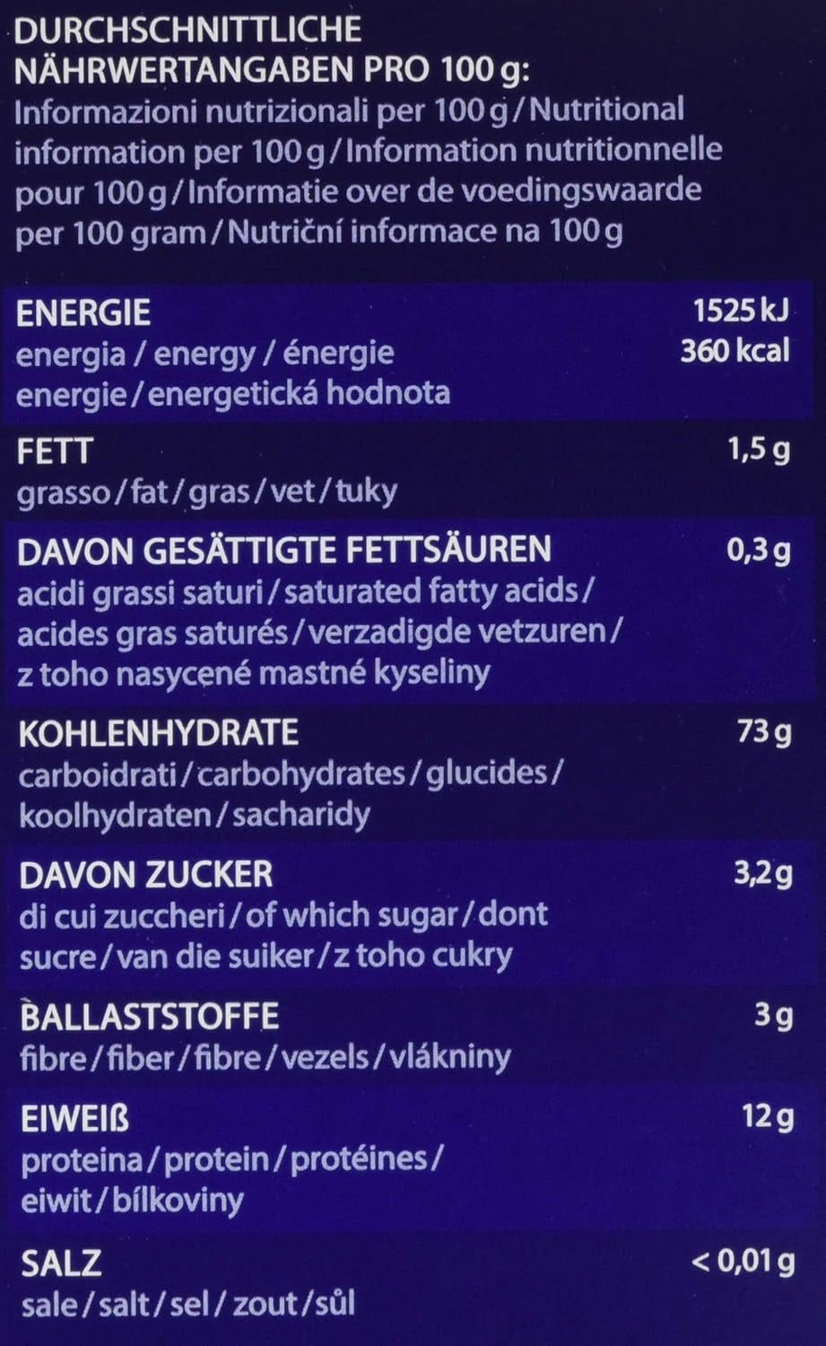 Cannelloni de paste, pachet de 8 (8 x 250 g)