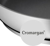 WMF Devil Pfannenset 2-Teilig, Bratpfanne 28 Cm + 24 Cm, Pfanne Induktion, Cromargan Edelstahl Beschichtet, Kunststoffgriff Naty Shop