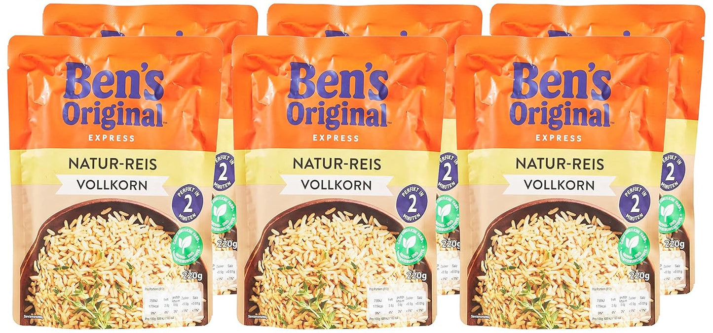 Orez natural expres BEN'S ORIGINAL™ 6 x 220g