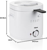 Tristar FR-6941 friteuză - termostat, 1,5 L, 1000 W, alb Electrocasnice Naty Shop