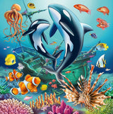 Ravensburger puzzle pentru copii - 12000859 Lumea subacvatică încântătoare - 3X49 piese puzzle pentru copii cu vârsta de peste 5 ani Puzzle Naty Shop