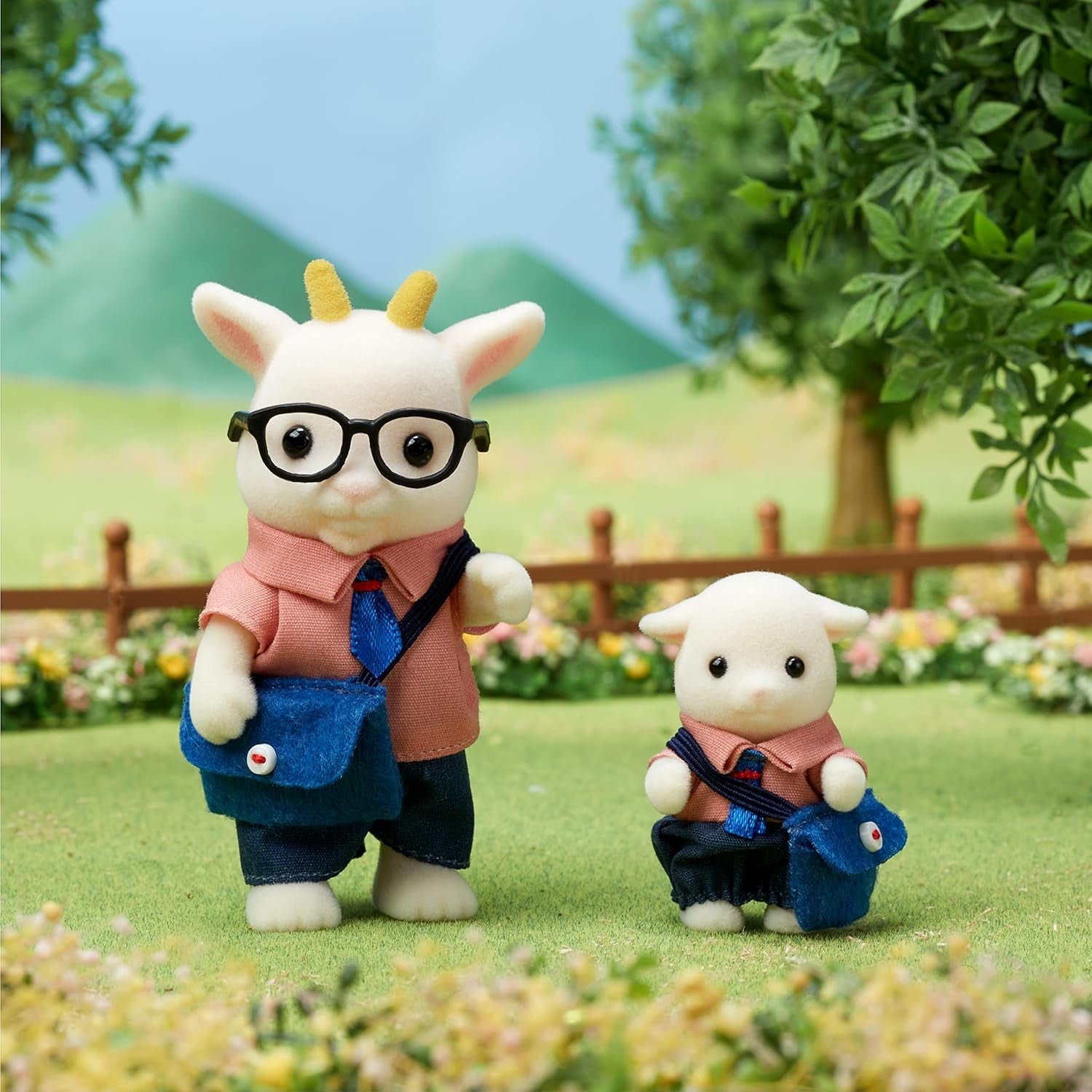 Sylvanian Families 5622 Familia de Capre - Figurine pentru Casă de Păpuși