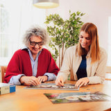 Ravensburger Puzzle 12001369 - Colibri și fluturi - puzzle de 200 de piese pentru persoane în vârstă și seniori, cu piese de puzzle mai mari, cu aderență, șablon cu imagine mare și cu bază pentru puzzle Puzzle Naty Shop