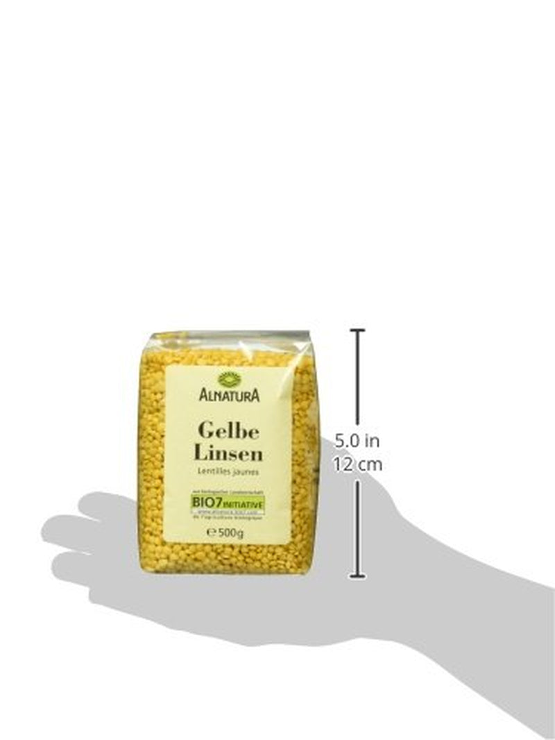 Linte galbenă organică, 500g