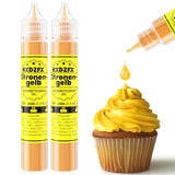 Colorant alimentar în gel - HXDZFX 2×30ml, colorant alimentar fără zahăr, foarte concentrat, pentru decorarea torturilor, fondant alb, macaroane, prăjituri, copt, ouă de Paște, slime (mov struguri)