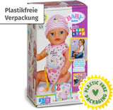 BABY Born Lena (fetiță) 36 cm, păpușă cu 7 funcții pentru copii de la 1 an, funcționează fără baterie, păpușă mare de 36 cm, 834596 Zapf Creation, roz Papusi Naty Shop
