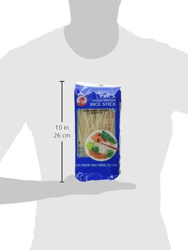 Tăiței de orez Cock, 3 mm, calitate 1 (1 pachet x 375 g)