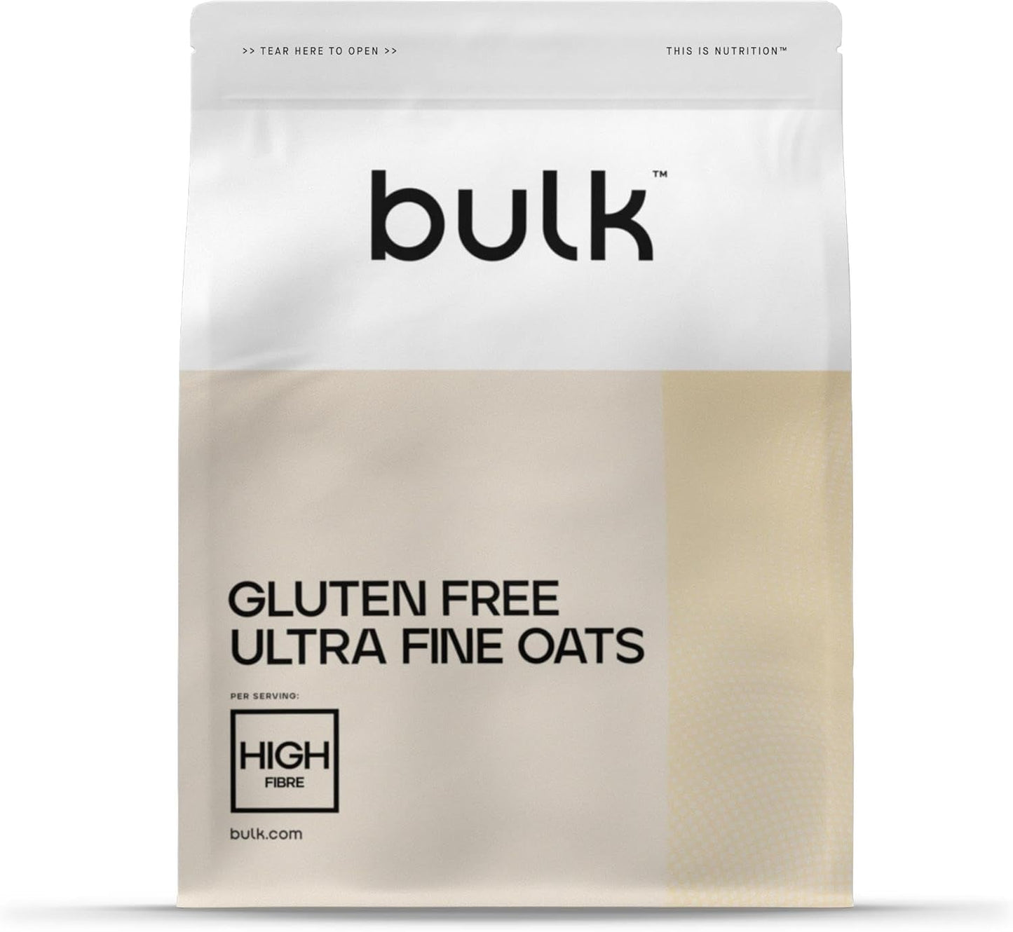 Fulgi de ovăz măcinați fin, vrac, fulgi de ovăz scoțieni naturali, fără gluten, 2,5 kg, ambalajul poate varia