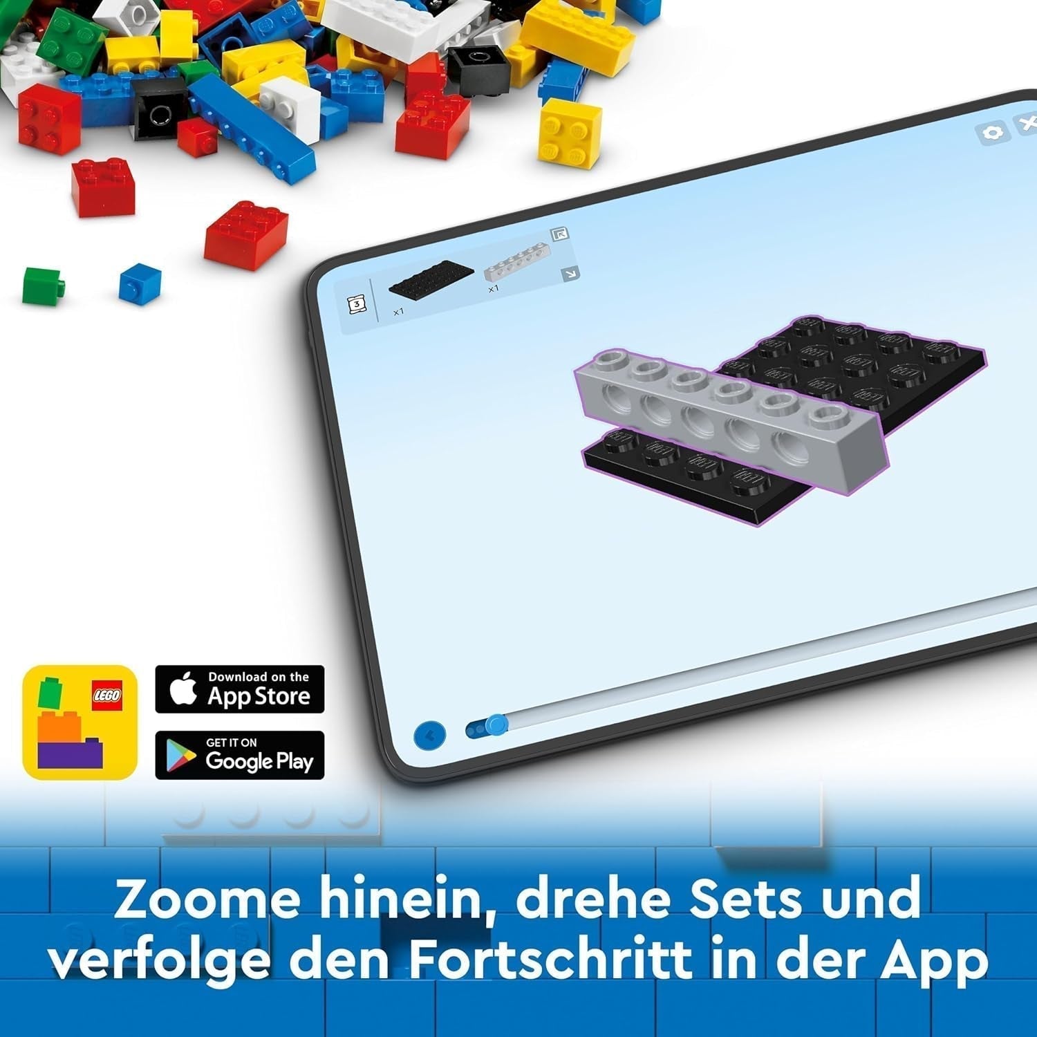 LEGO City Car Transporter cu mașină de curse, camion jucărie cu rampă de încărcare reglabilă și mașină de curse, set de construcție cu 2 minifigurine, șofer de curse și șofer de camion, copii de peste 6 ani 60406 Seturi de constructie Besuche den LEGO-Store