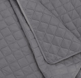 Amazon Basics cuvertură supradimensionată cu relief, 170 X 210 cm, model de diamant gri închis Paturi si Cuverturi Besuche den Amazon Basics-Store
