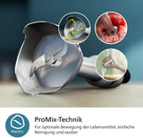 Philips 5000-Serie Stabmixer - 1200W Leistung. Promix-Technologie. Led-Geschwindigkeitsanzeiger. Stufenlose Geschwindigkeitseinstellung. Kompaktes Design. Leicht Zu Reinigen. Schwarz (HR2681/00) Bucatarie Naty Shop