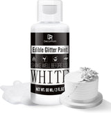 Sclipici comestibil lichid - 6 culori colorant alimentar metalic cu sclipici pentru decorarea torturilor, copt, brioșe - Pudră metalică comestibilă cu sclipici lichid pentru biscuiți DIY, fondant, prăjituri