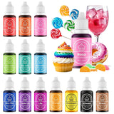 Coloranti alimentari gel, 6 grame sau 10 grame Naty Shop 14 x 10 ml