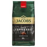 Jacobs Café Crema Gold Kaffeebohnen 1Kg – Vollmundig, Aromatisch, Fruchtige Note, Arabica & Robusta Bohnen, Intensität 5/10, Ideal Für Café Crema Naty Shop Espresso 1 Kg