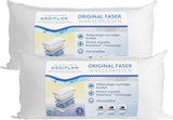 Mediflow 5201 Perna de apă originală într-un pachet dublu 40X80Cm, alb, 2 bucăți (1 pachet) Perne standard Naty Shop Titlu implicit