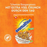 Ovomaltine Crunchy Muesli - muesli crocant cu ciocolată, cu un amestec unic de cereale și Ovomaltine - muesli cu ciocolată, vitamine, fibre și minerale valoroase (1 x 450g)