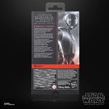 Star Wars seria neagră K-2SO (Kay-Tuesso) Andor figurină de acțiune de colecționat, 15 cm Action figures Naty Shop