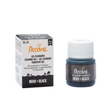 , 9600820 Colorant alimentar în gel, Colorant alimentar în gel ideal pentru acoperiri și decorațiuni, Creează culori intense și strălucitoare, Fabricat în Italia, 28 de grame, Culoare neagră.
